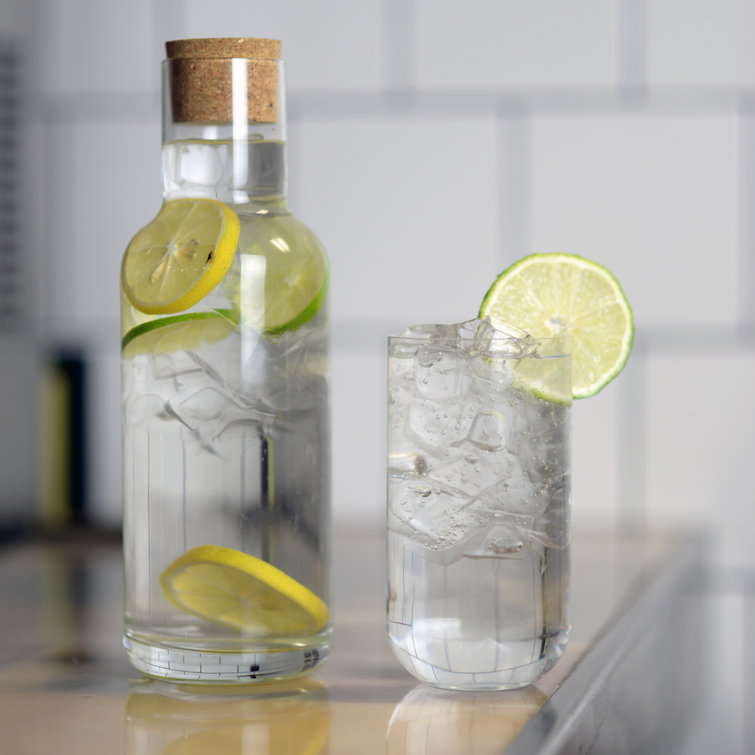 Luigi Bormioli Sublime 20 oz Clear Glass Highball Set