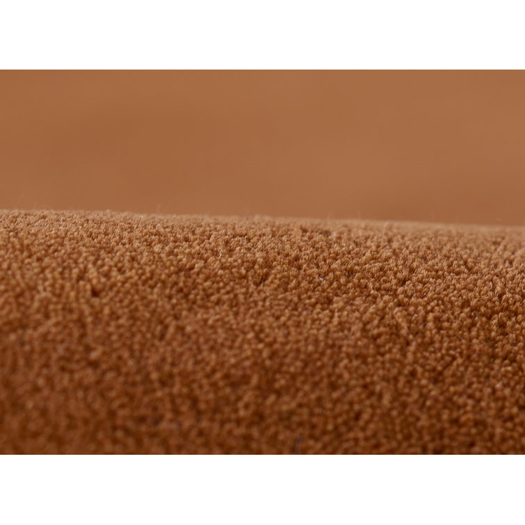 Tallulah Copper and Ivory Wool Hand-Tufted Rug, 2' x 4'