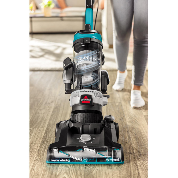 Bissell CleanView Rewind Multicolored Upright Vacuum Cleaner for Pets