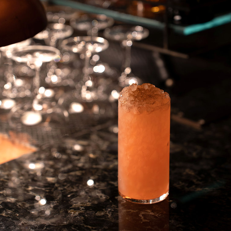 Luigi Bormioli Clear Crystal Highball Glass Set of 6