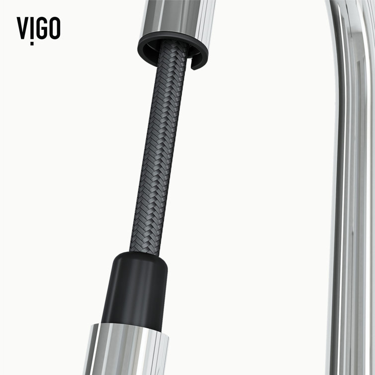 Greenwich Chrome Touchless Pull-Down Kitchen Faucet with Spray