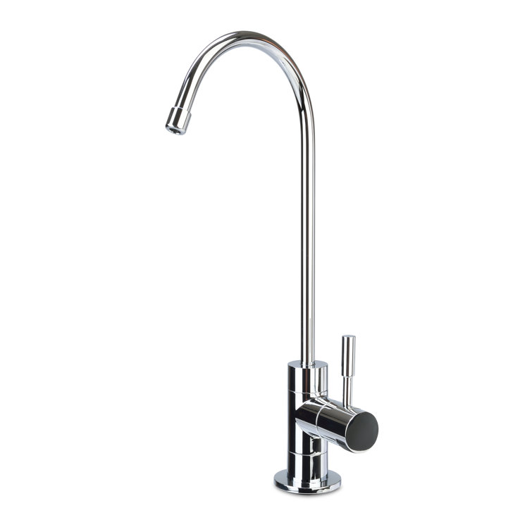 Black Reverse Osmosis Water Filtration System with Chrome Faucet
