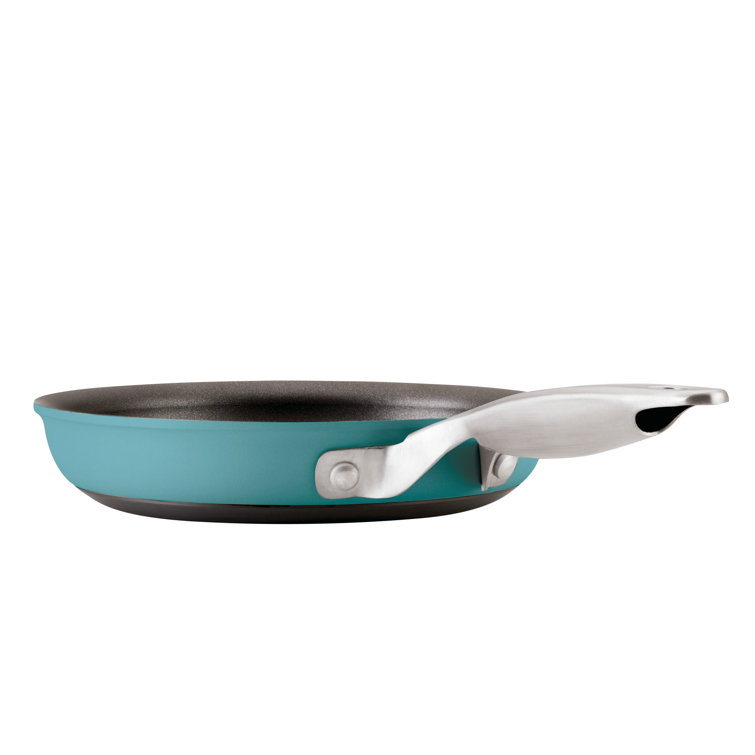 Teal Aluminum Nonstick 10-Piece Cookware Set with Glass Lids