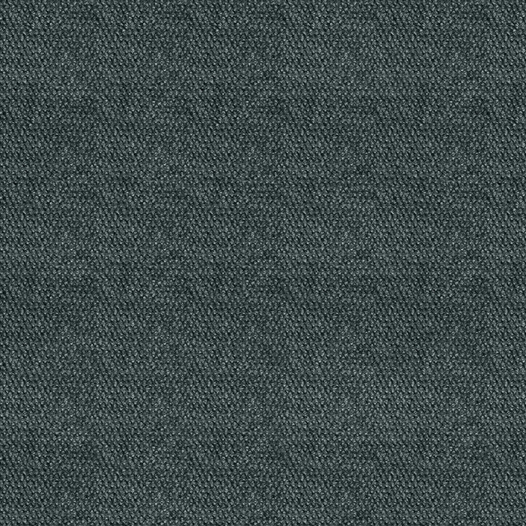 Smoke Gray 24'' x 24'' Peel & Stick Polyester Carpet Tile