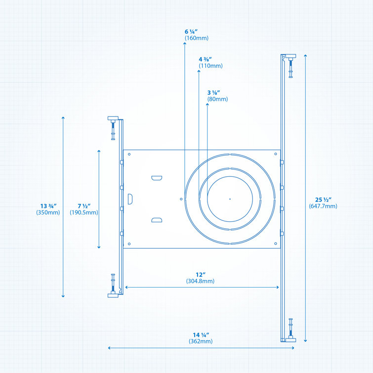 Adjustable Steel Frame for Canless LED Downlights