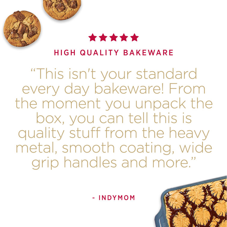 10-Piece Silver Nonstick Steel Bakeware Set
