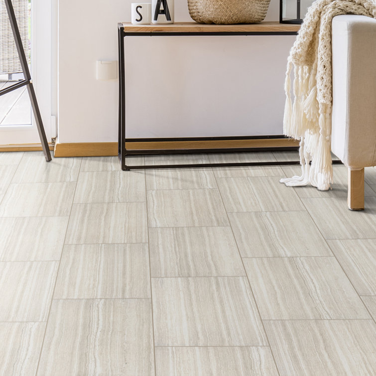 Charisma White 12" x 24" Matte Glazed Ceramic Tile