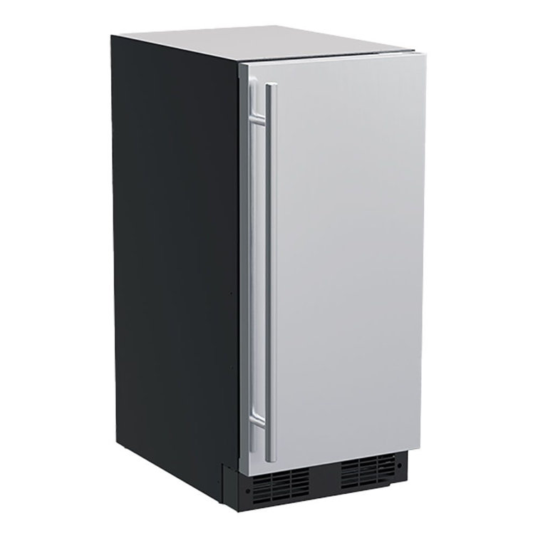 Marvel 15" Stainless Steel Undercounter Ice Maker with Pump Drain