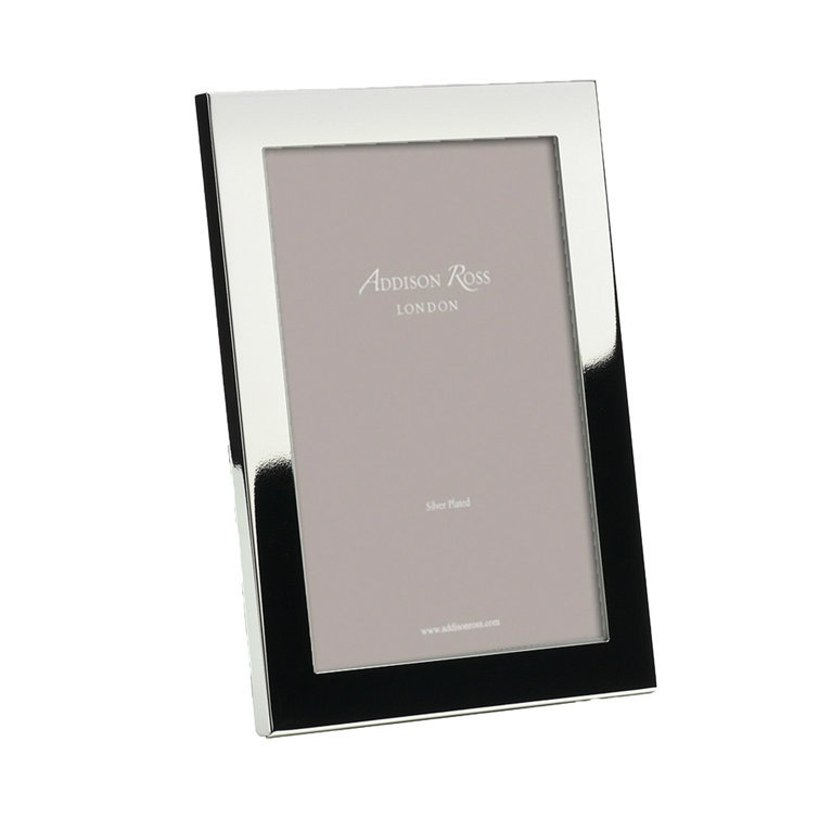 Silver 8x10 Classic Tabletop and Wall Picture Frame
