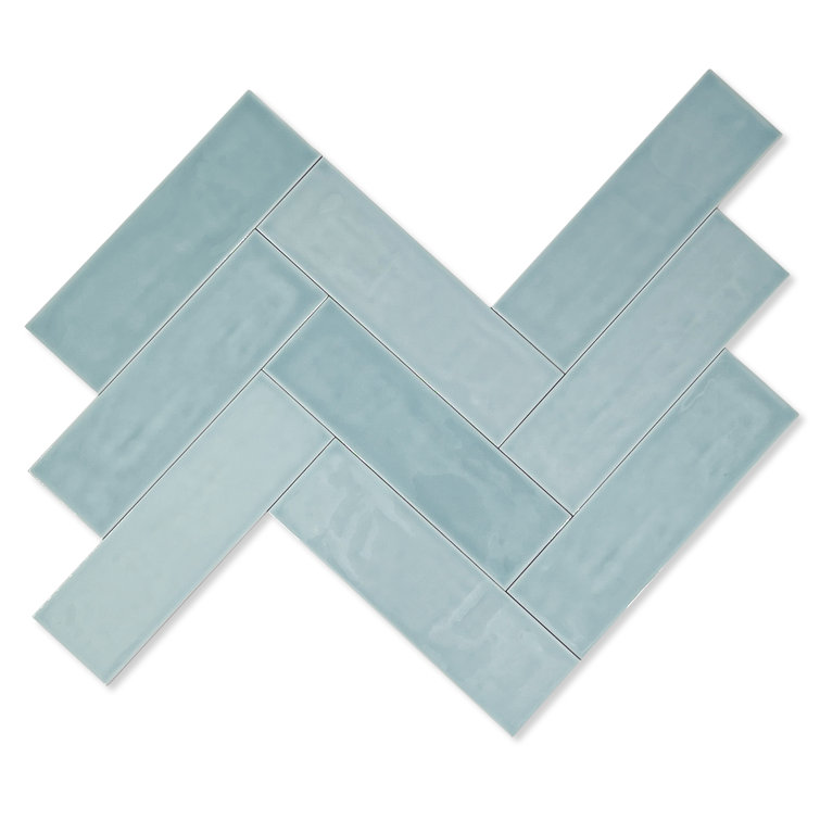 Bedouin Green Glossy Ceramic Subway Wall Tile