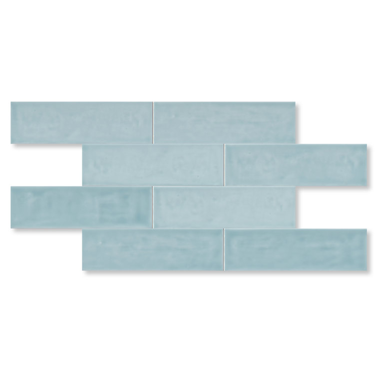 Bedouin Green Glossy Ceramic Subway Wall Tile