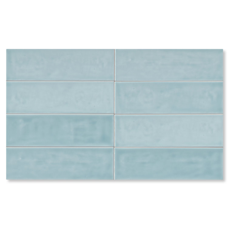 Bedouin Green Glossy Ceramic Subway Wall Tile