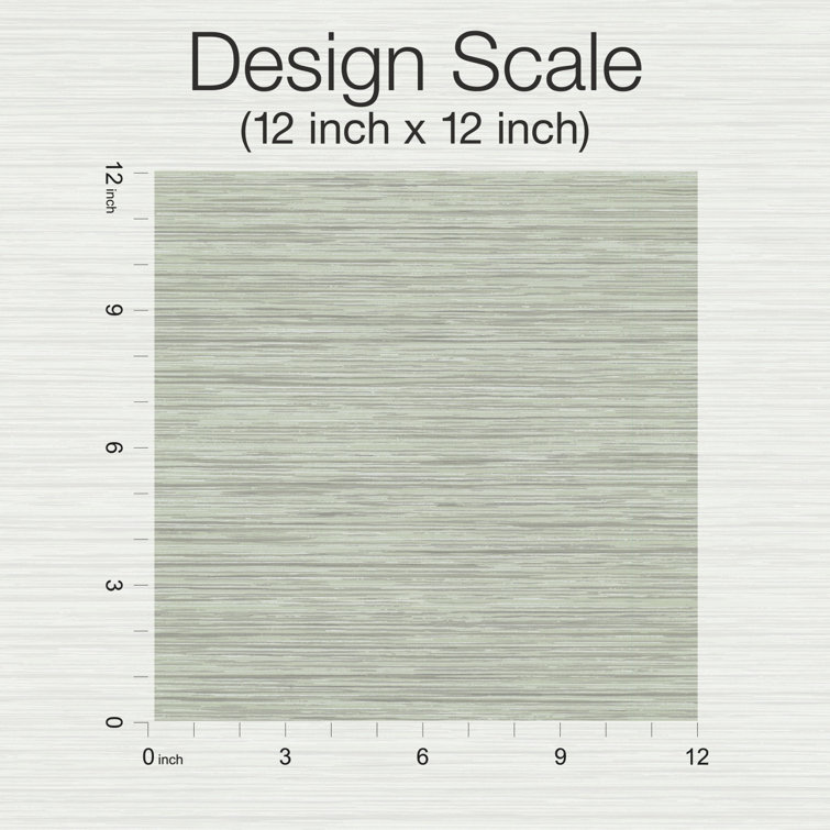 Linen Brown Non-Pasted Washable Wallpaper Roll