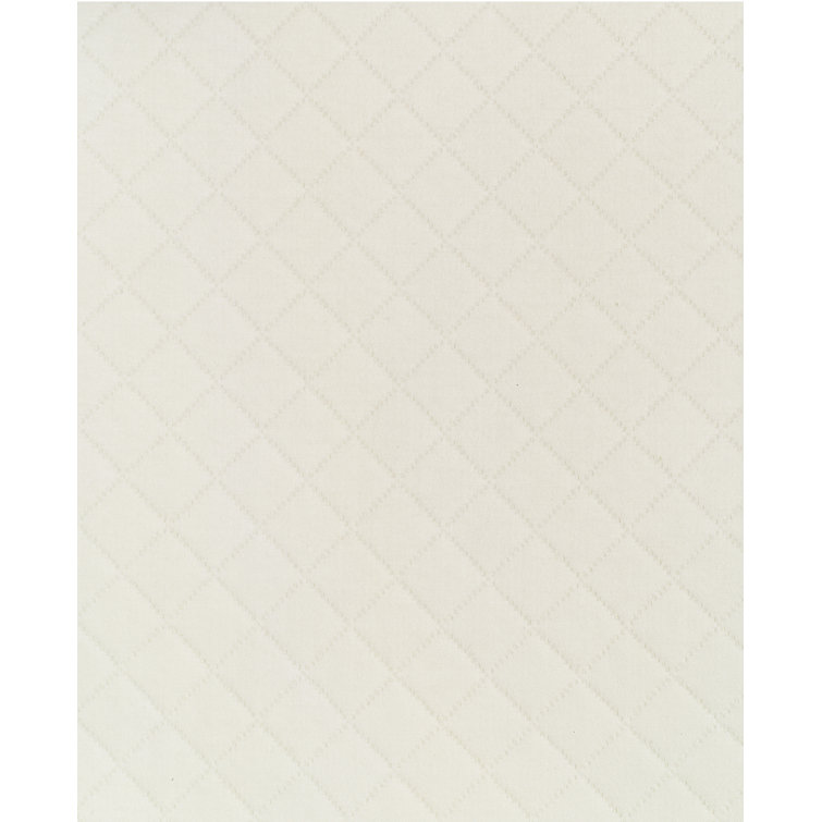 Ivory Egyptian Cotton Piqué Matelassé Full/Queen Blanket