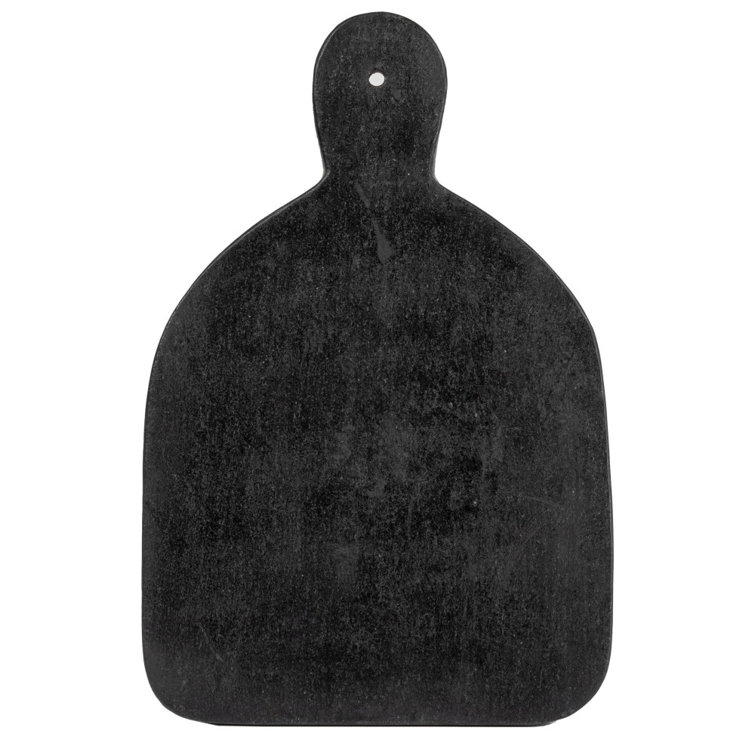 Black Marble Rectangular Cutting Board with Handle