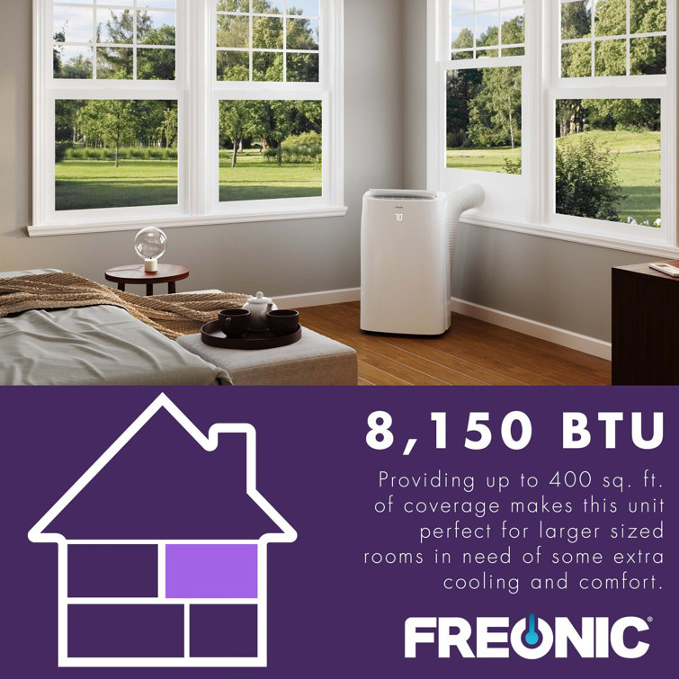 Freonic 12,000 BTU White Portable Air Conditioner with Remote