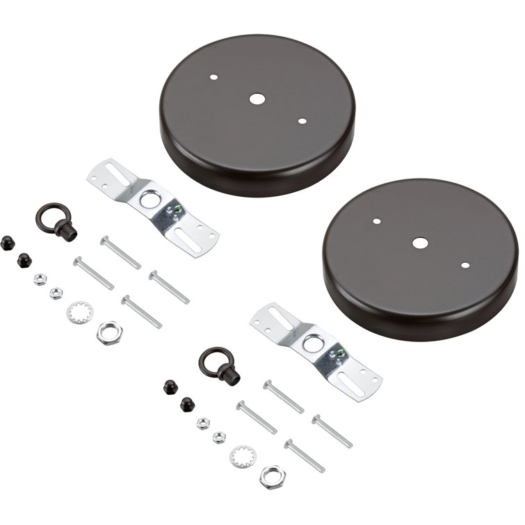 Oil Rubbed Bronze Contemporary Chandelier Canopy Kit