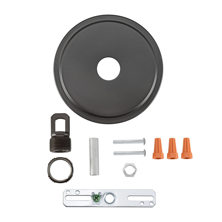 Oil Rubbed Bronze Chandelier Fixture Canopy Kit, 5-1/8" Diameter