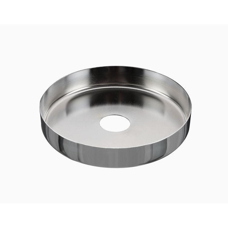 Chrome Finish Chandelier Fixture Canopy Kit, 5-1/8" Diameter, 2 Pack