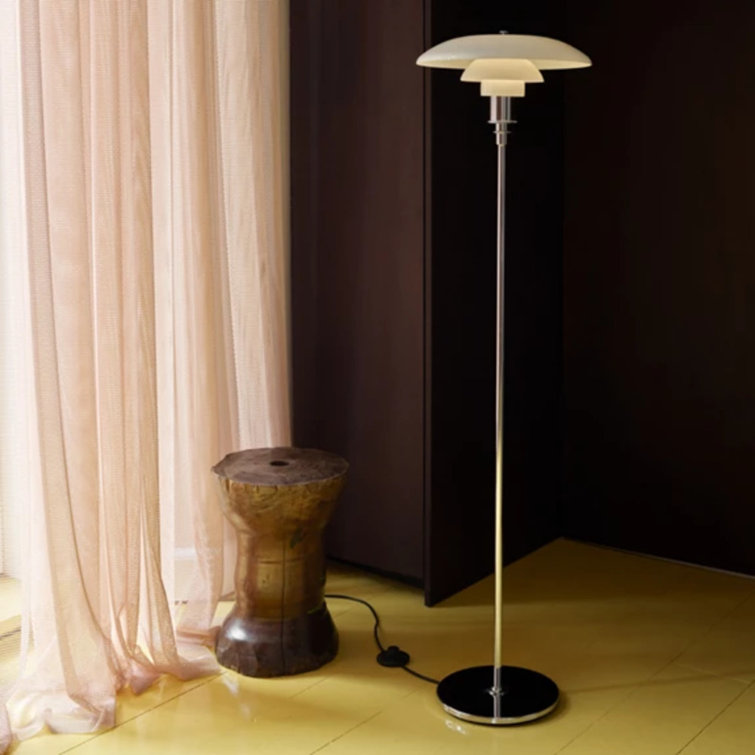 Panthella White Opal Acrylic Floor Lamp