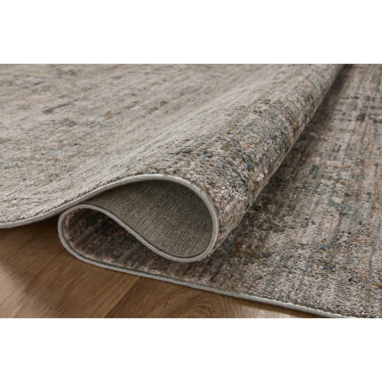 Katherine Beige and Mist Rectangular Synthetic Area Rug