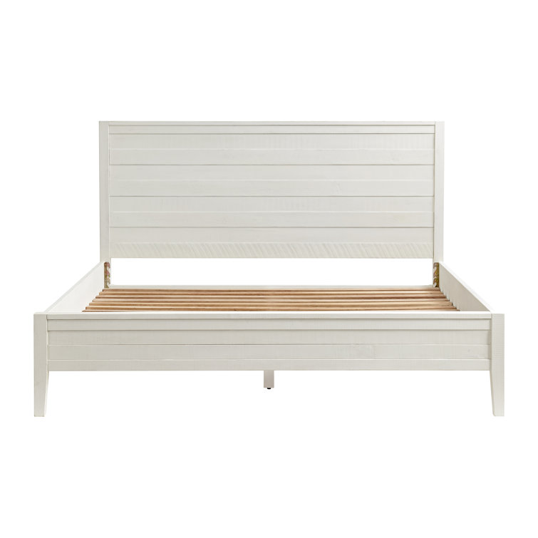 Arden Light Driftwood Solid Pine 5-Piece Bedroom Set with King Bed