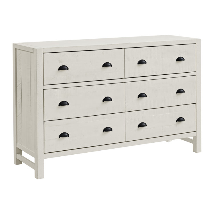 Arden Light Driftwood Pine Wood 4-Piece King Bedroom Set