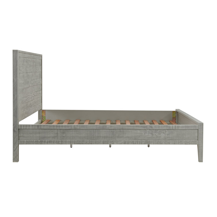 Arden Light Driftwood Solid Pine 5-Piece Bedroom Set with King Bed