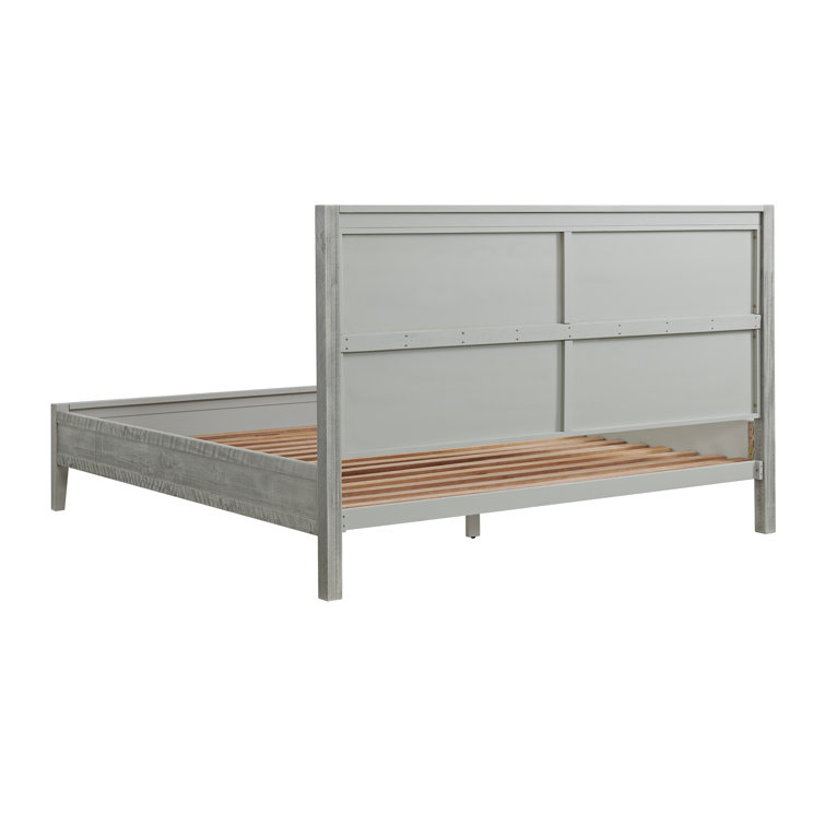 Arden Light Driftwood Solid Pine 5-Piece Bedroom Set with King Bed