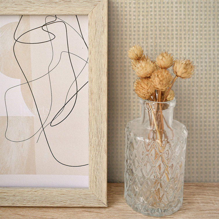 Beige Rattan Textured Peel and Stick Wallpaper
