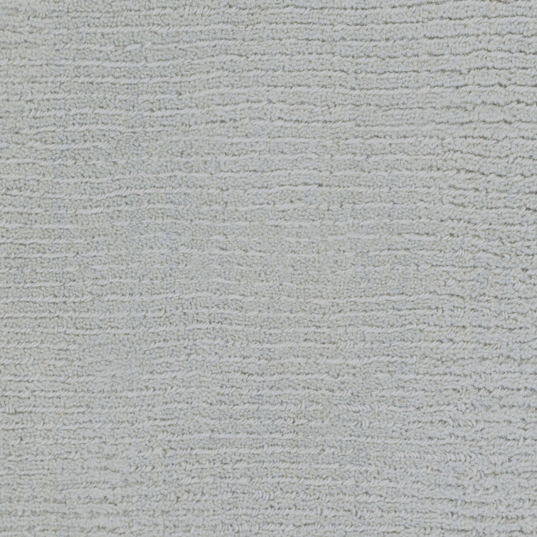 Handmade Gray Wool Square 8' Rug