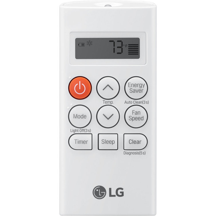 18,000 BTU White Smart Window Air Conditioner with Remote