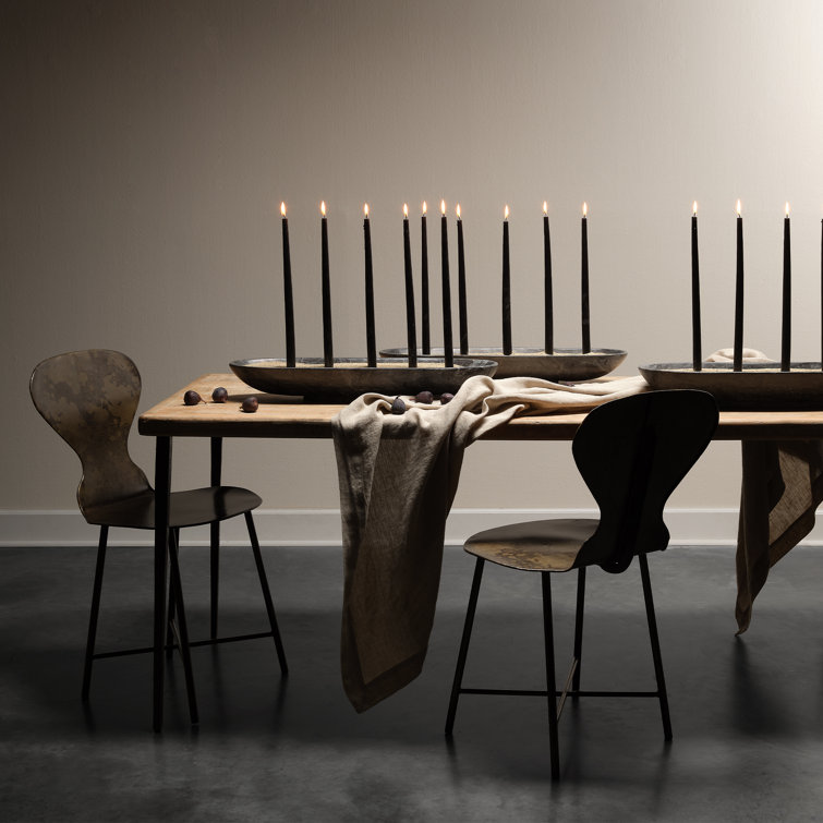 McCallan Acid Washed Metal Dining Chair