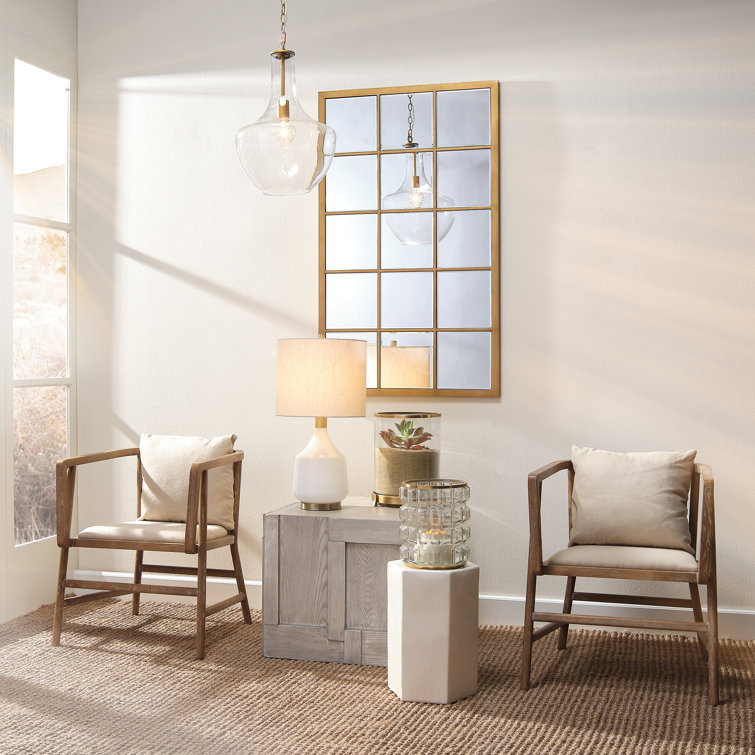 White Ceramic Hexagonal Side Table