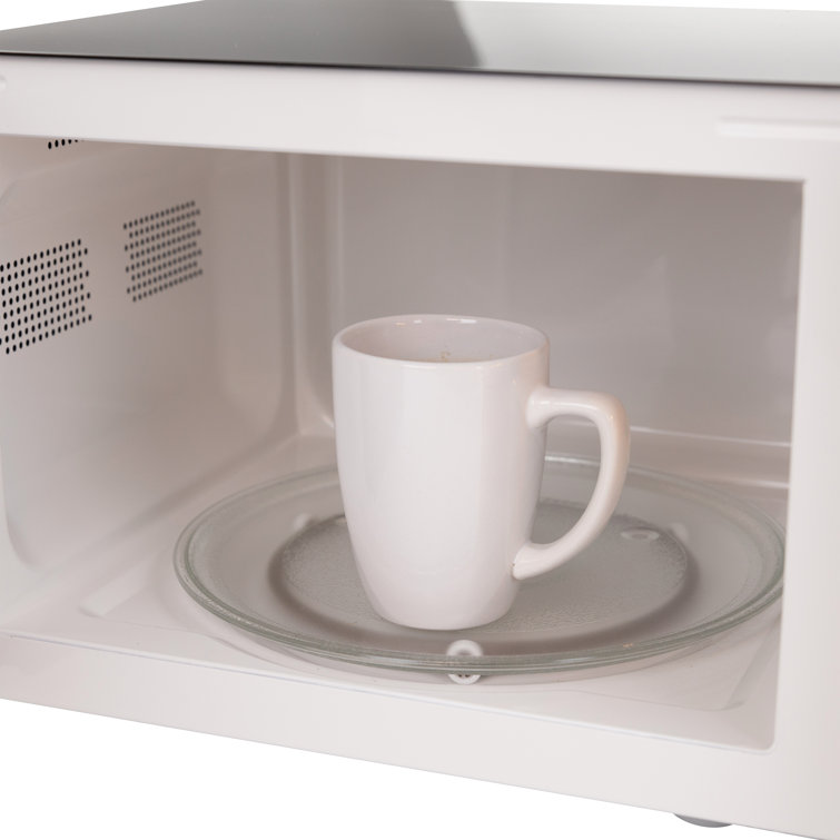 West Bend Compact Black 900-Watt Microwave Oven with LED Light