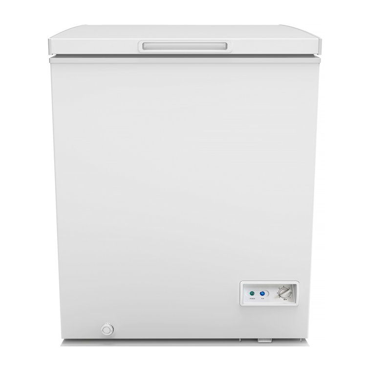 Compact White 5.0 cu. ft. Commercial Chest Freezer