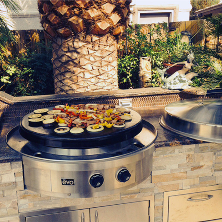 Evo 30-Inch Stainless Steel Propane Drop-In Grill