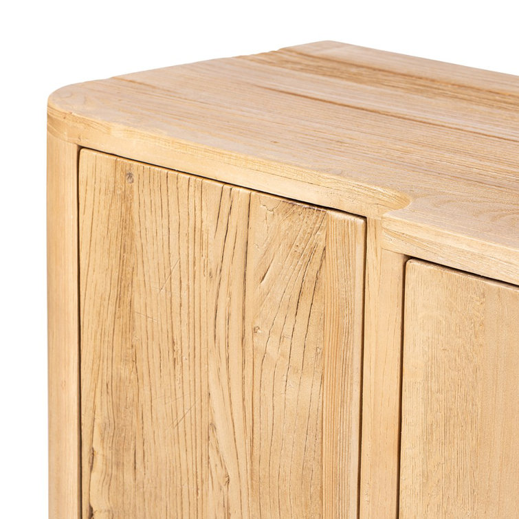 Allandale Natural Reclaimed Elm 72'' Sideboard with Plinth Base