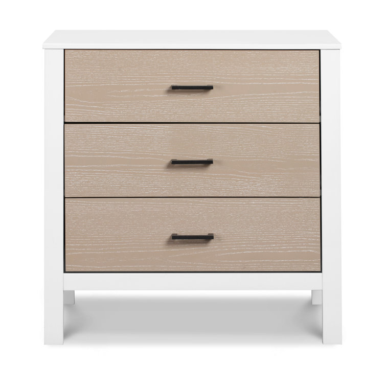 Coastwood White Farmhouse 3-Drawer Nursery Dresser