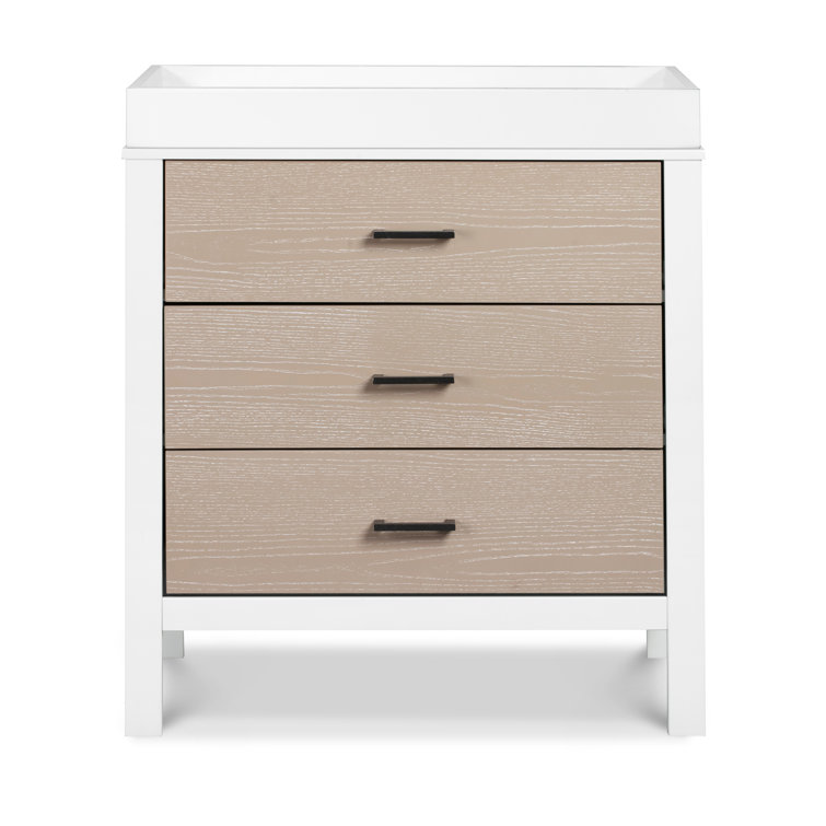 Coastwood White Farmhouse 3-Drawer Nursery Dresser