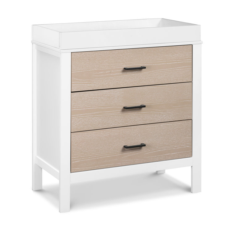 Coastwood White Farmhouse 3-Drawer Nursery Dresser