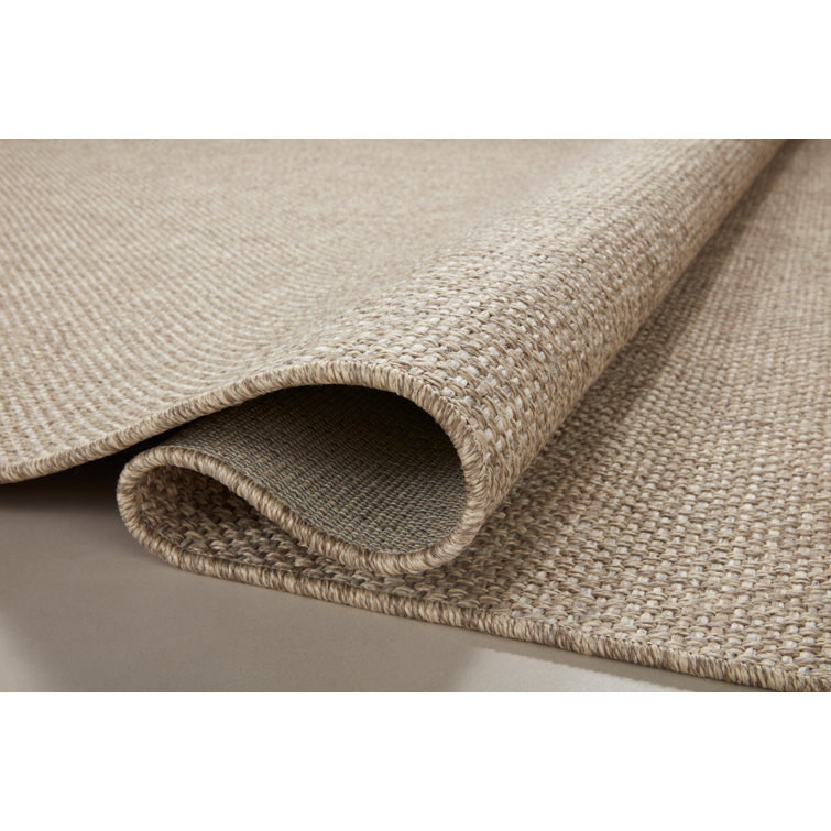 Dawn Collection Gray Synthetic Rectangular Area Rug 6'4" x 9'2"