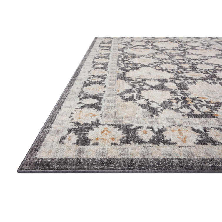 Square Black Easy-Care Synthetic 18"x18" Stain-Resistant Area Rug