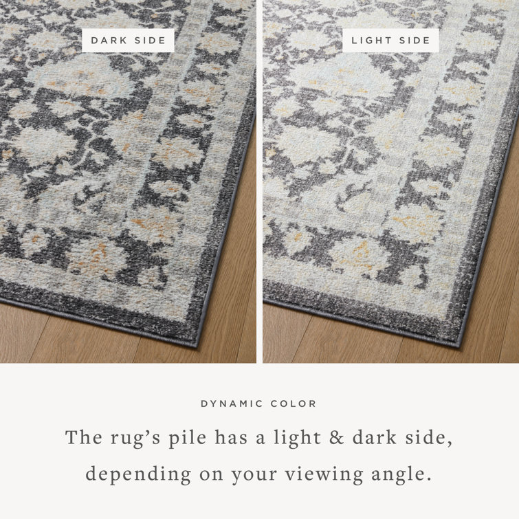 Square Black Easy-Care Synthetic 18"x18" Stain-Resistant Area Rug