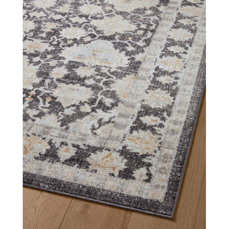 Square Black Easy-Care Synthetic 18"x18" Stain-Resistant Area Rug