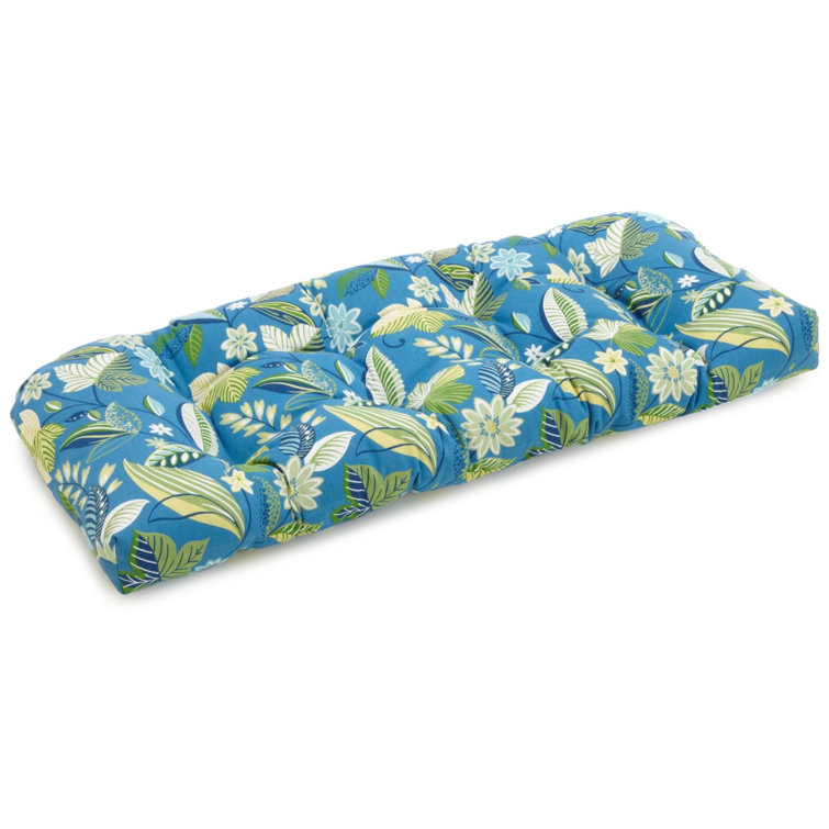Skyworks Caribbean Floral Outdoor Bench Cushion