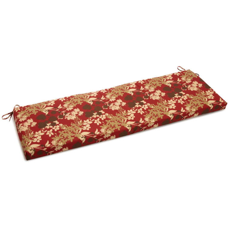 Montfleuri Sangria 57" Outdoor UV-Resistant Bench Cushion