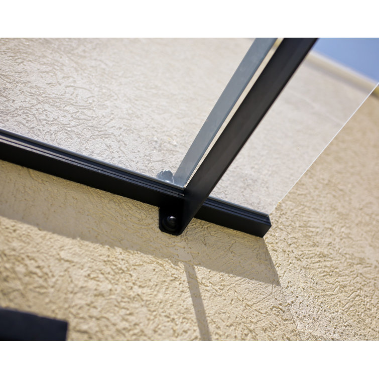 Nancy Gray and Clear Acrylic Door and Window Awning