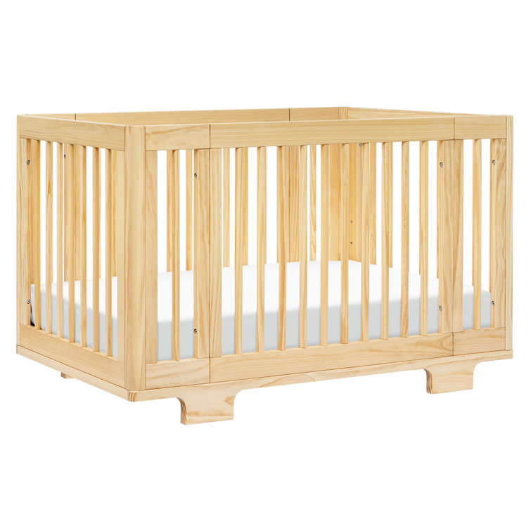 Natural Pine 8-in-1 Convertible Crib with Conversion Kits