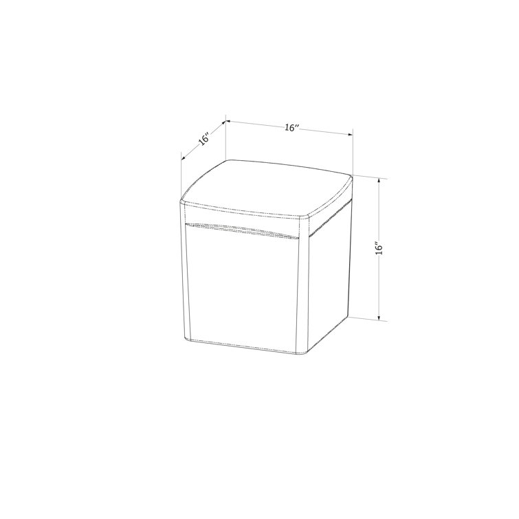 Dalya 16'' Yellow Plastic Outdoor Side Table